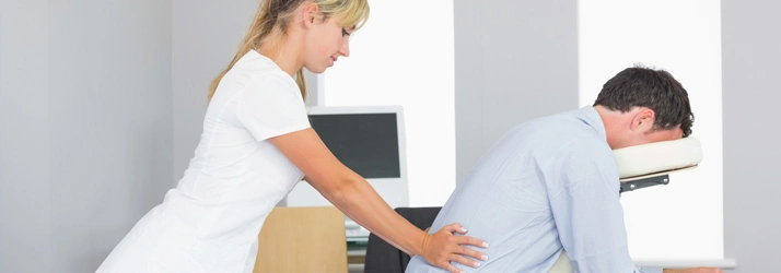 Female Chiropractor Irvine CA Chair Massage